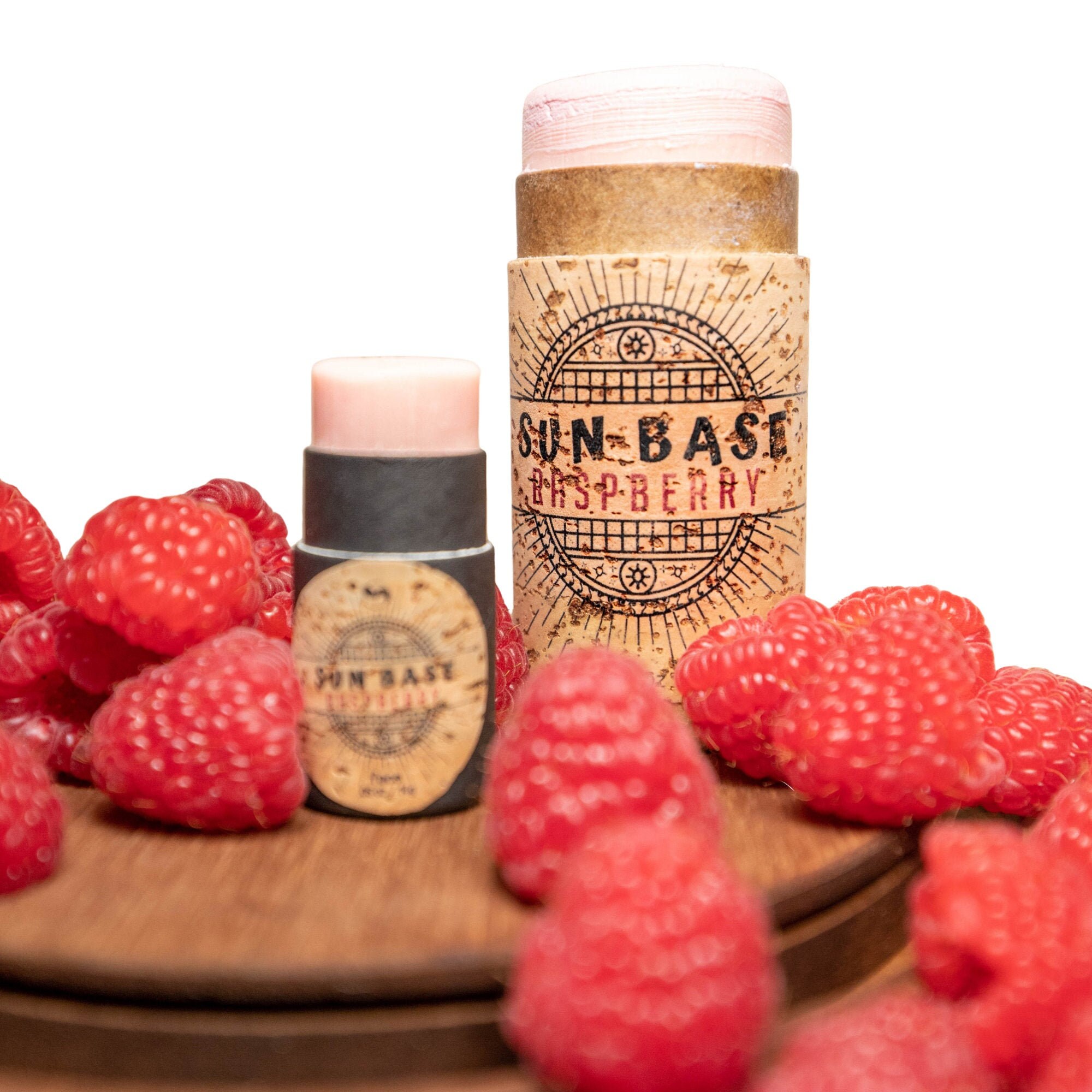 Zero Waste Raspberry Sun Base Eco Set~All Natural Sun Protection~Orga…