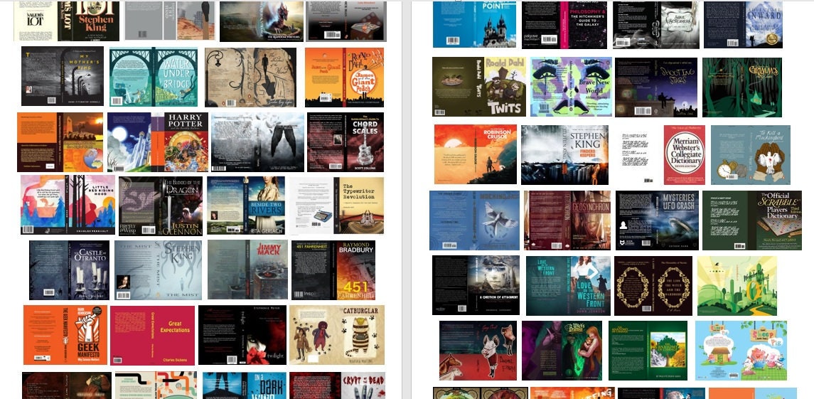 1-6-scale-printable-miniature-book-covers-2-56-covers-etsy for Free 1 6 Scale Printables 1:6 SCALE - Printable Miniature Book Covers #2 - 56 Covers - Etsy for Free 1 6 Scale Printables