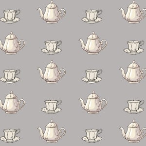 Tea Time Wallpaper - PDF Download