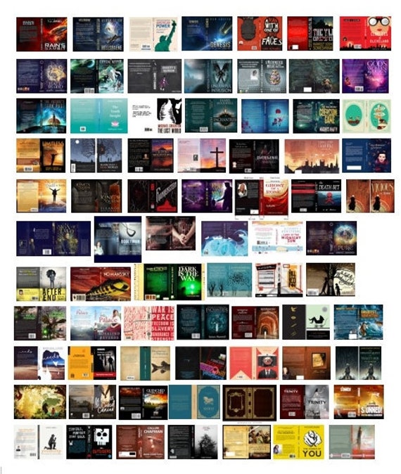 Printable Miniature Book Covers 1 75 Covers In PDF Etsy