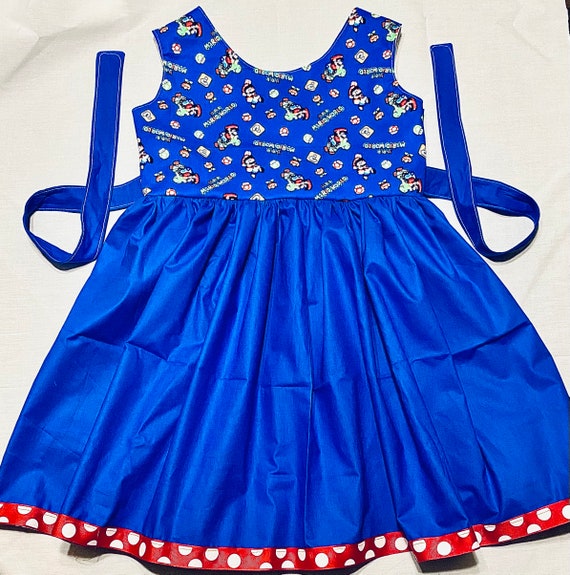 blue dress mario character Womens Blue Rosalina Costume