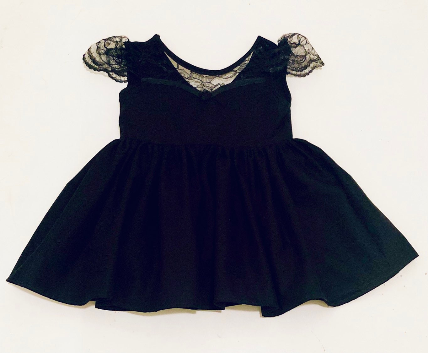 Girls Black Dress Special Occasion Dress Little Black Dress Funeral Dress Halloween Dress Goth Dress Lace Classy Dress Wedding Guest Etsy