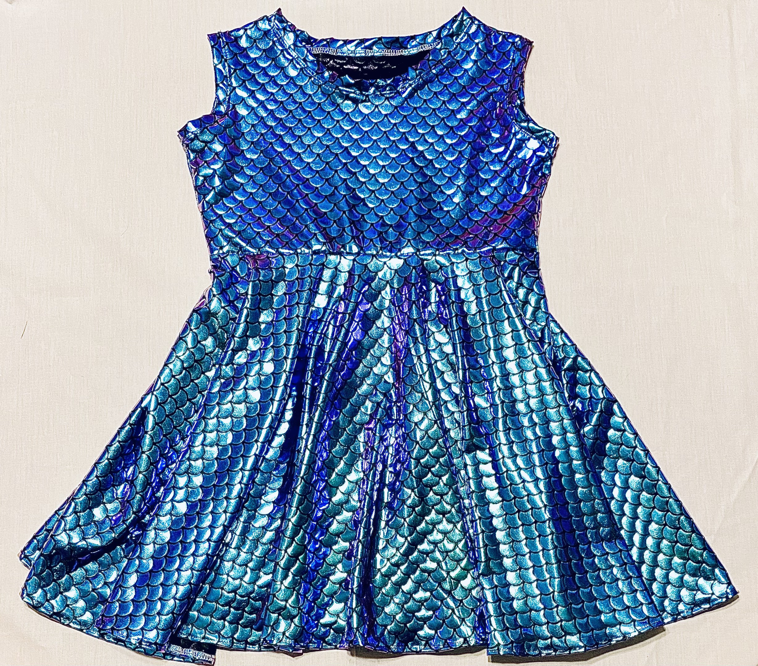 Metallic Skater Dress - Etsy