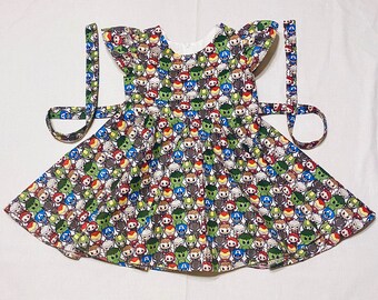Avengers dress, girls birthday dress, marvel dress, gift for girl, iron man, captain America, hulk, black widow, black panther, dr strange