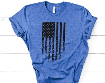 plus size patriotic tops