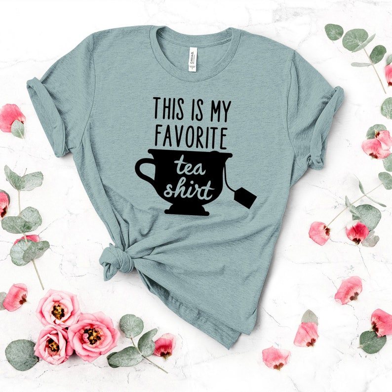 This is My Favorite Tea Shirt / Tea Lover / Unisex Tshirt / Etsy