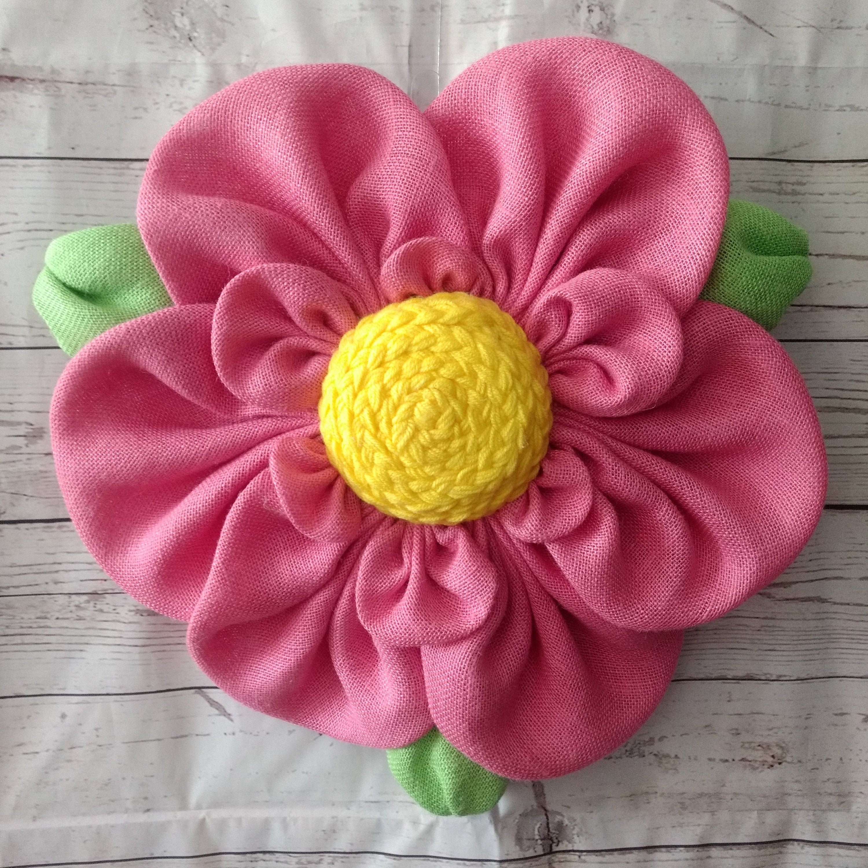 pink burlap fabric