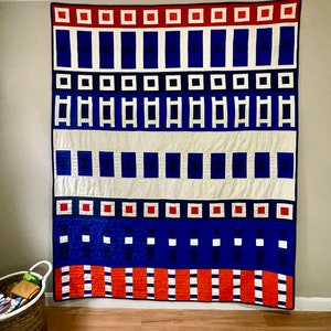 Handmade Oversized Throw Quilt