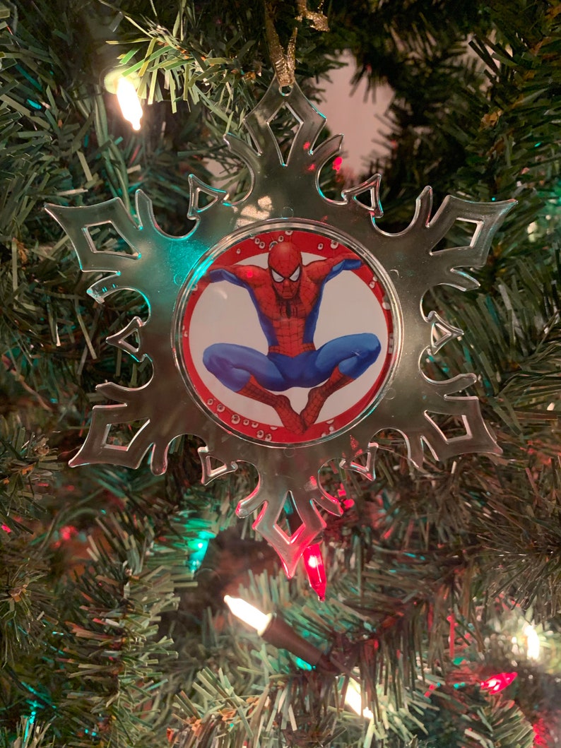 spiderman ornament diy