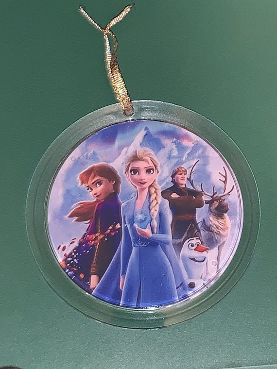 Disney Frozen 2 Personalized Ornament Kids Anna Ornament Elsa Etsy