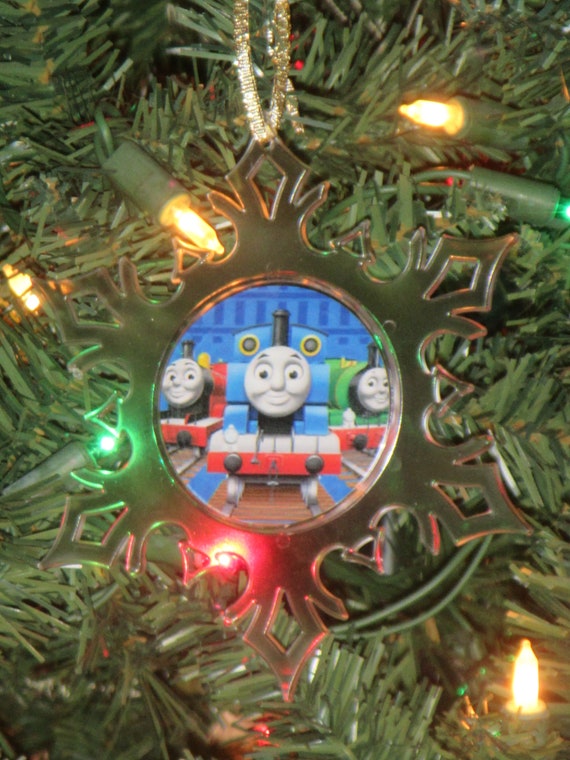 Thomas The Tank Engine Personalized Ornament Thomas The Tank Etsy