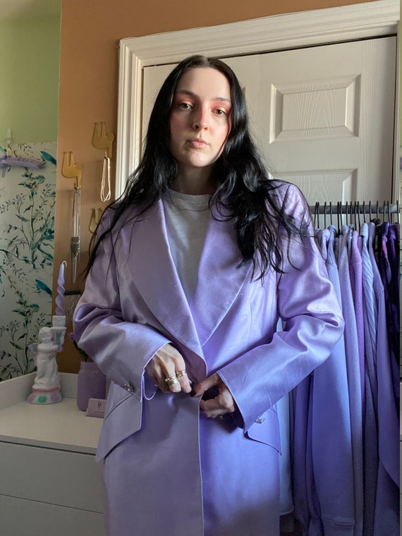 escada lavender blazer