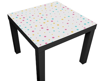 Custom Ikea Lack Table Kids Playmat Vinyl Cover Sticker Etsy