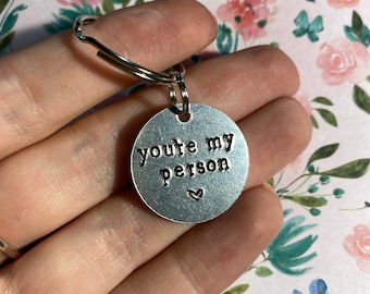 You're My Person Keychain - Cute Couples Gift - Valentine’s Day Gift