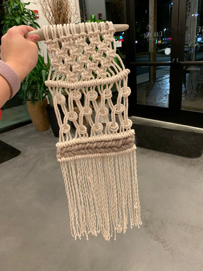 Swirly Taupe Macraweave