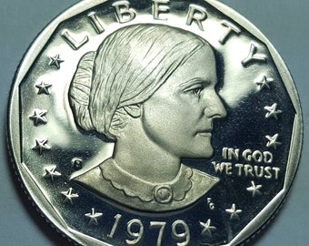 SUSAN B ANTHONY Bright Uncirculated 1981 S