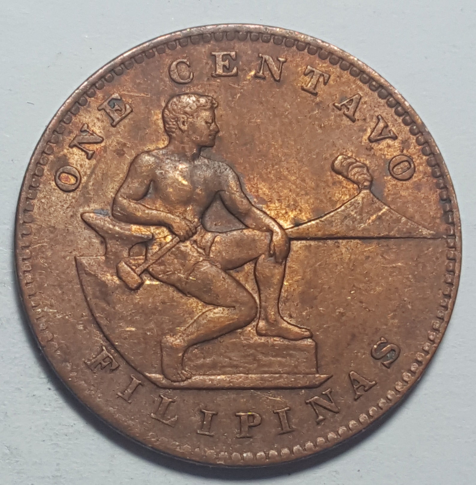 High Grade 1944 S One Centavo Filipinas United States Of America US high-grade-1944-s-one-centavo-filipinas-united-states-of-america-us