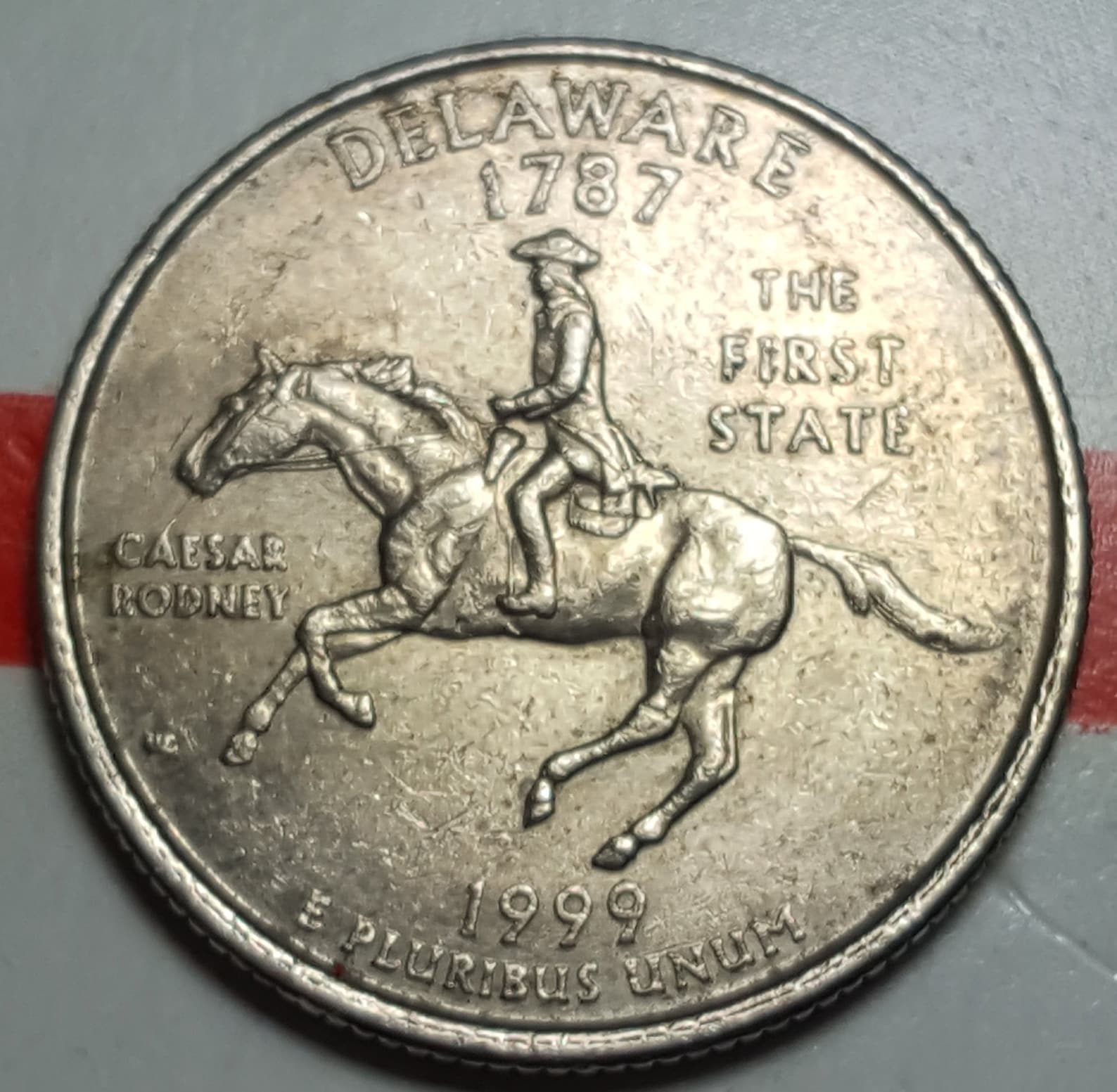 1999 Delaware Spitting Horse Quarter - t66ih79