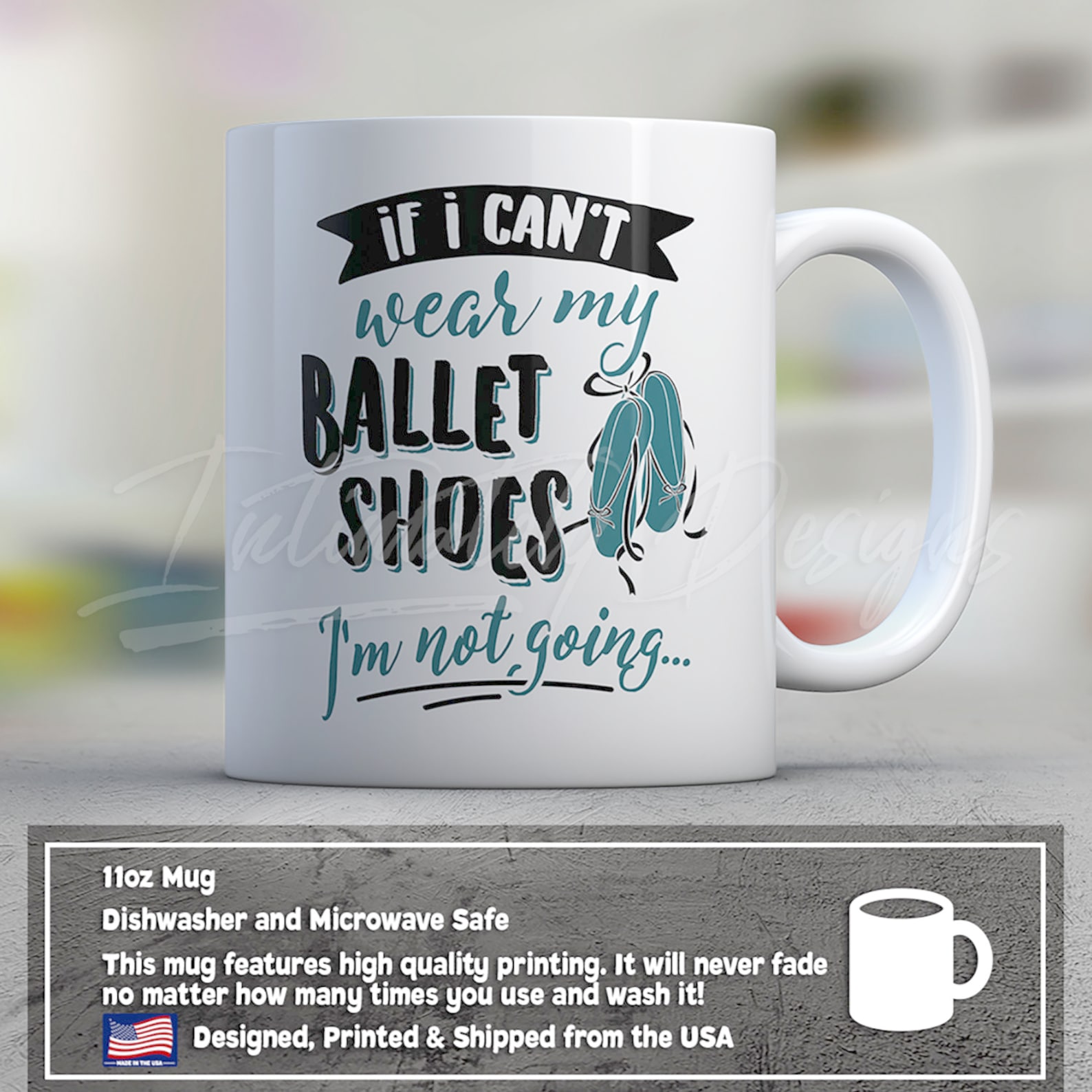 ballet mug | loves ballet gift | ballet shoes | cute ballet gift for her women | funny birthday gift ballet mug | loves ballet gift | ballet shoes | cute ballet gift for her women | funny birthday gift