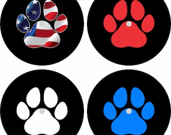 BAG9S-G French Bulldog Tire Covers Car SUV Camper Travel Trailer Spare Tire Tyre Cover