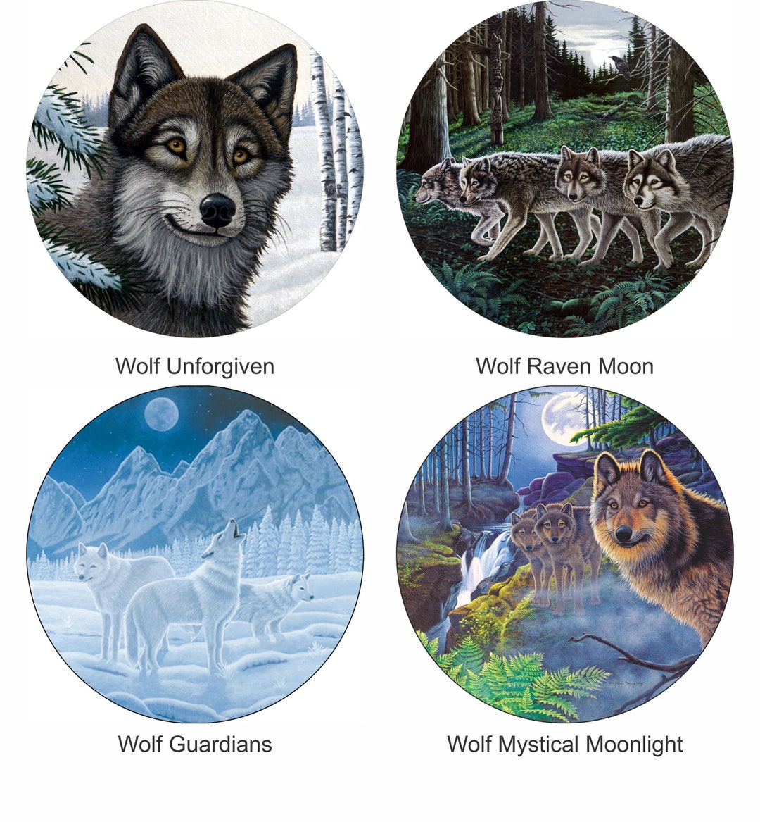 Wolf Spare Tire Cover Designs ALL Sizes Available in Menu Etsy UK