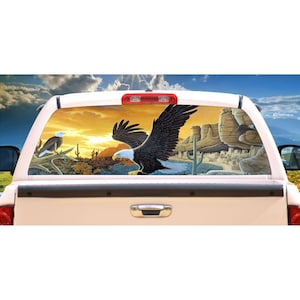 Native American Rear Window Graphics Truck Rear Window Native American Decal - Etsy