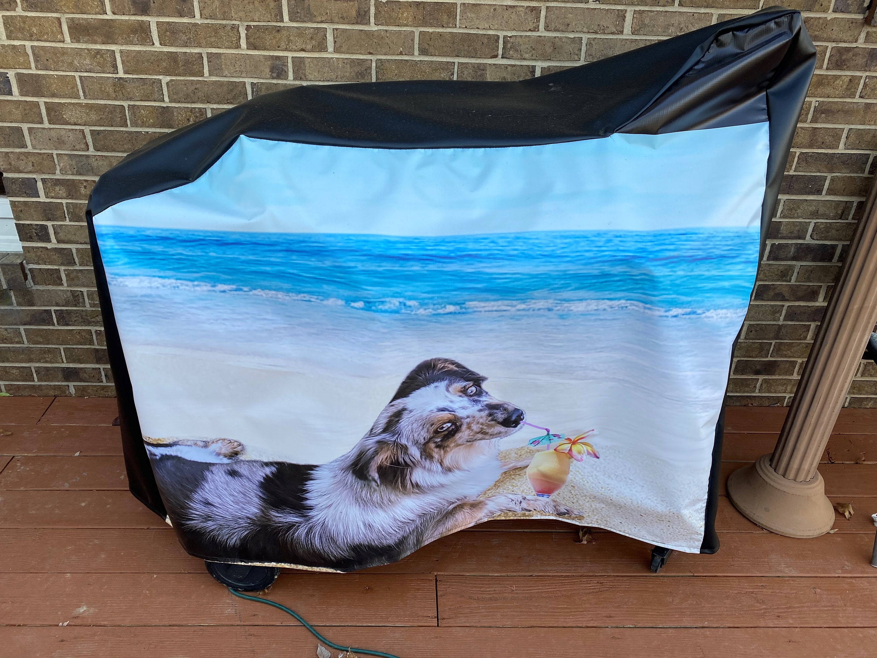 Custom Personalized BBQ Grill Cover Custom Made to Fit Your Etsy Ireland