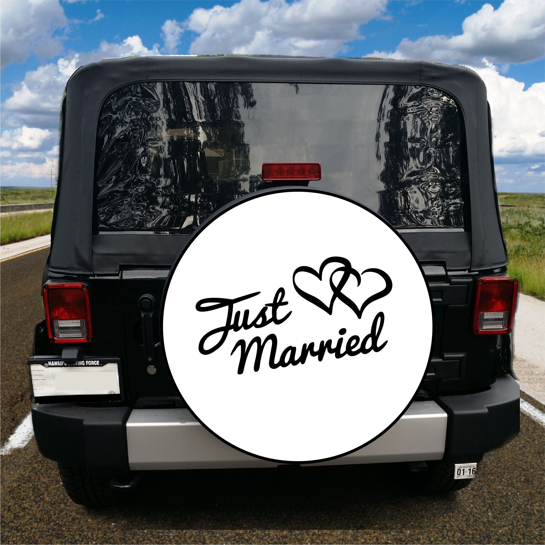 Just Married Custom Scuba Mask Strap Covers - YourBagTag