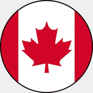 Canada Flag Spare Tire Cover - Custom made to your Exact tire size - Option for backup camera opening in menu - Canadian theme designs