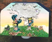 Funny Grill Images BBQ Grill cover custom fit to your Grill, Kettle or Smoker and provides all weather protection Dad smoke in face food
