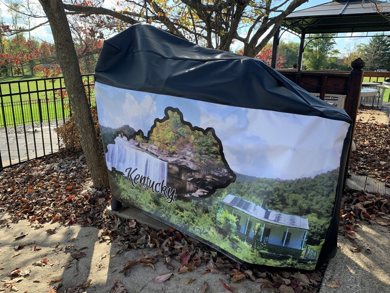 Custom Personalized BBQ Grill Cover Custom Made to Fit Your Etsy