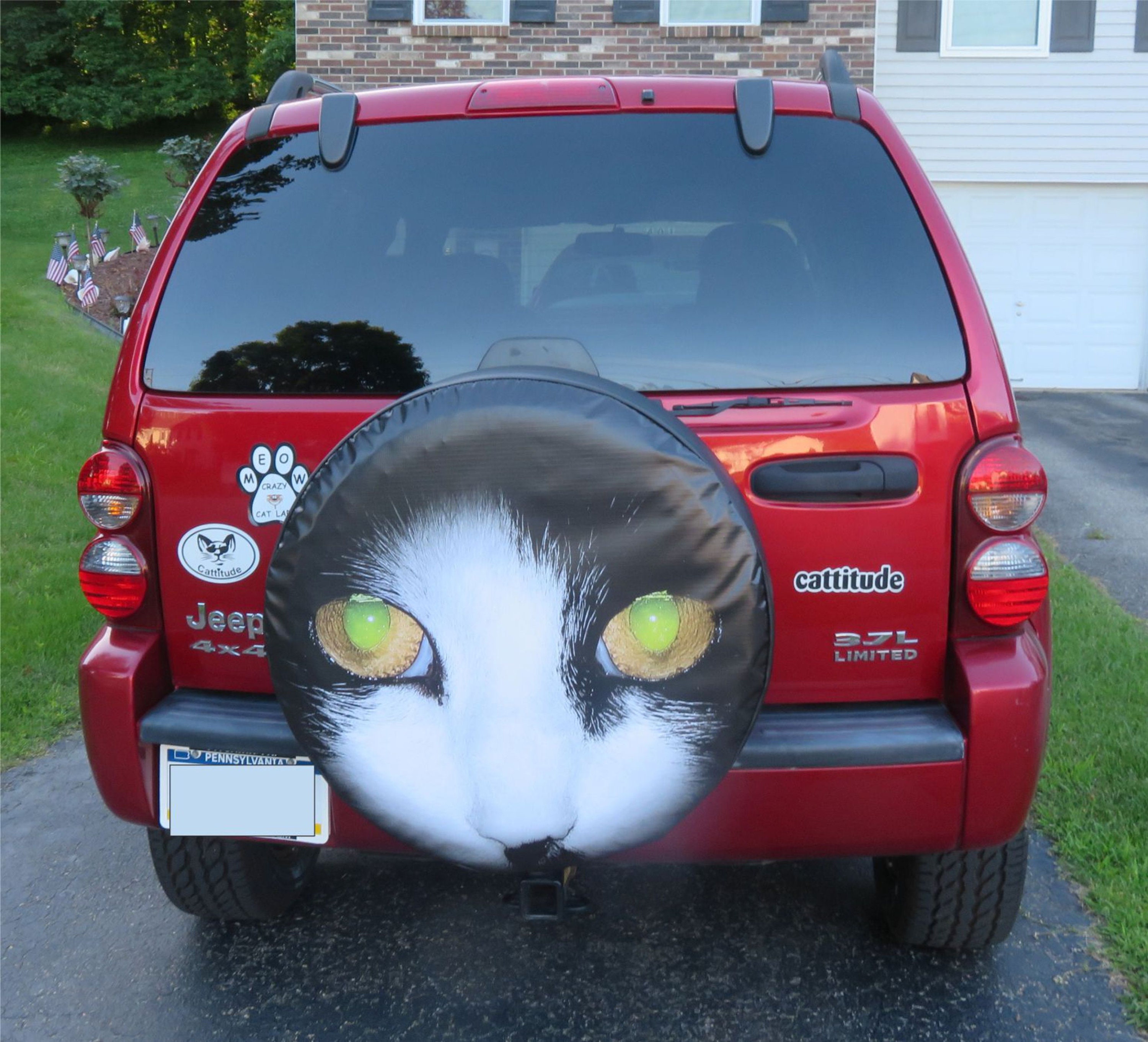 Cat Spare Tire Covers Custom Made for your Exact Tire Size Etsy