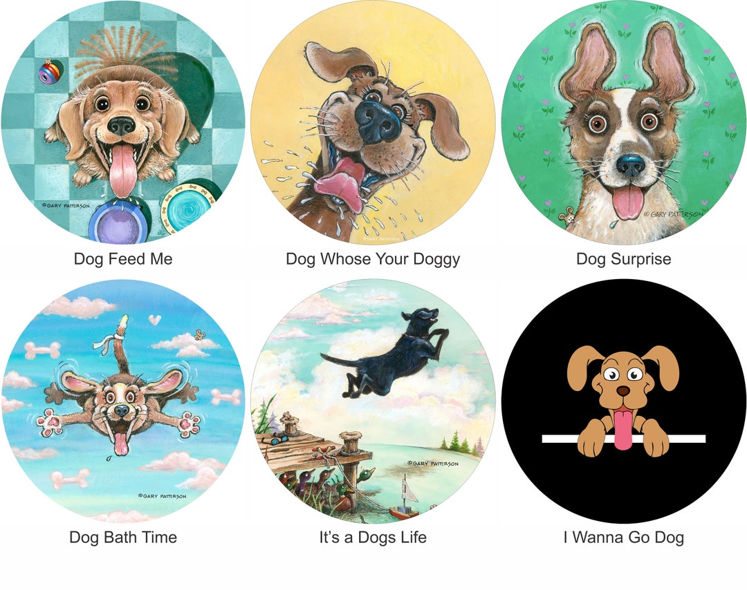 Dog Cartoon Spare Tire Cover Custom Made to Your Exact Tire Etsy