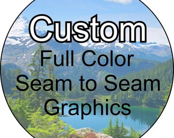 Spare Tire Covers Full Color Print Custom Logo Wheel Cover with Pictures & Lettering Tire Cover for All Tire Sizes