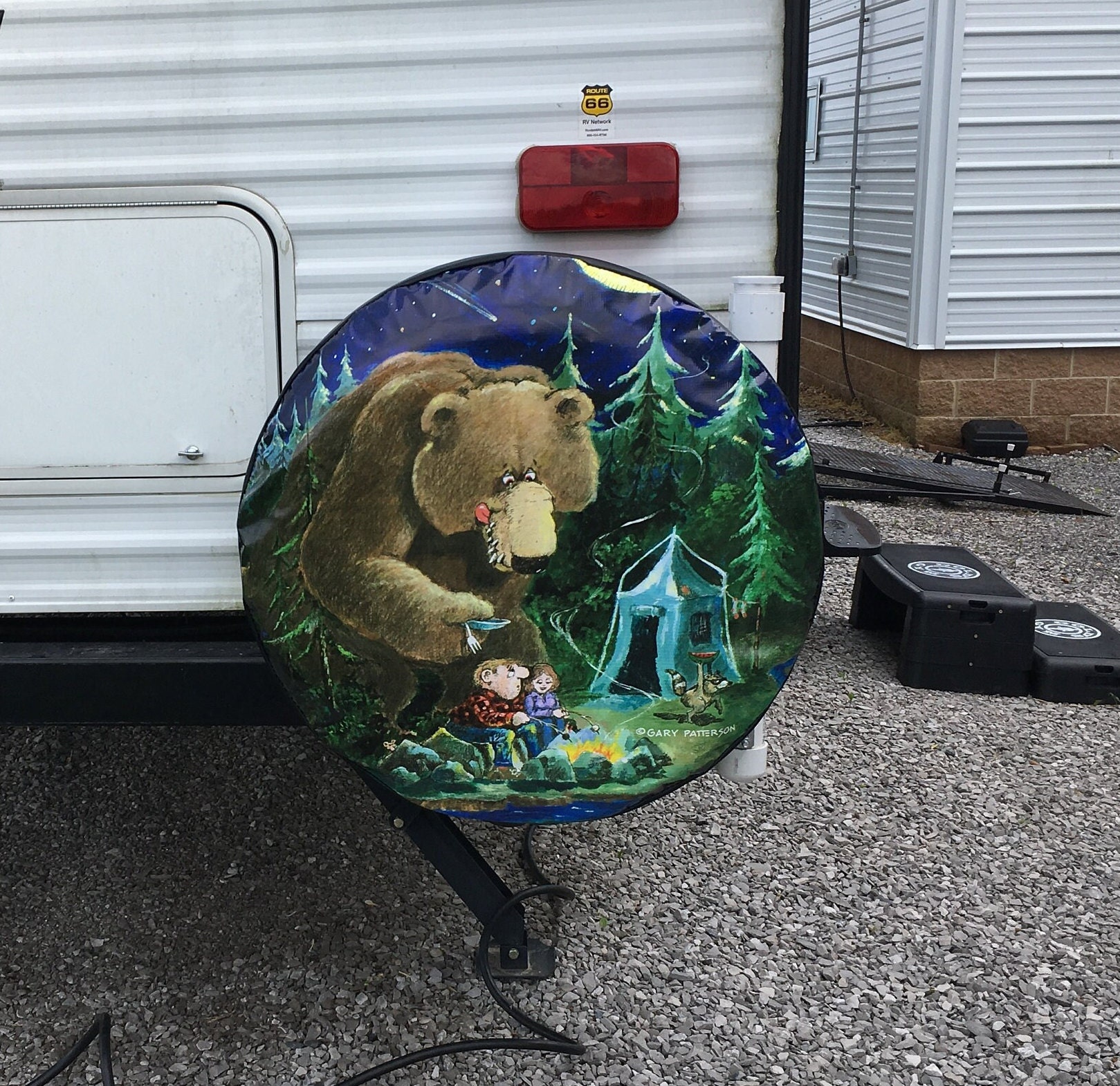 Bear Camping Funny Spare Tire Cover Custom Fit to Your Exact Etsy