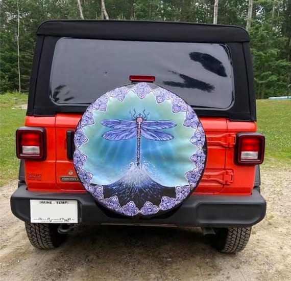 TIRE COVER CENTRAL Dragonfly Escape Spare TIre Cover Select tire Size/Back up Camera in MENU Custom Sized to Any Make/Model 30X9.50X15 Dubois c TIRE COVER CENTRAL Dragonfly Escape Spare TIre Cover Select tire Size/Back up Camera in MENU Custom Sized to Any Make/Model 30X9.50X15 Dubois c