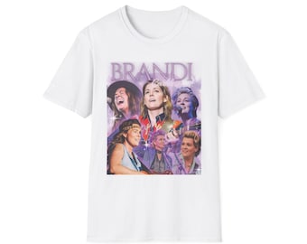 Brandi Carlile Collage Portrait T-shirt Fan Bootleg-shirt foto T-shirt