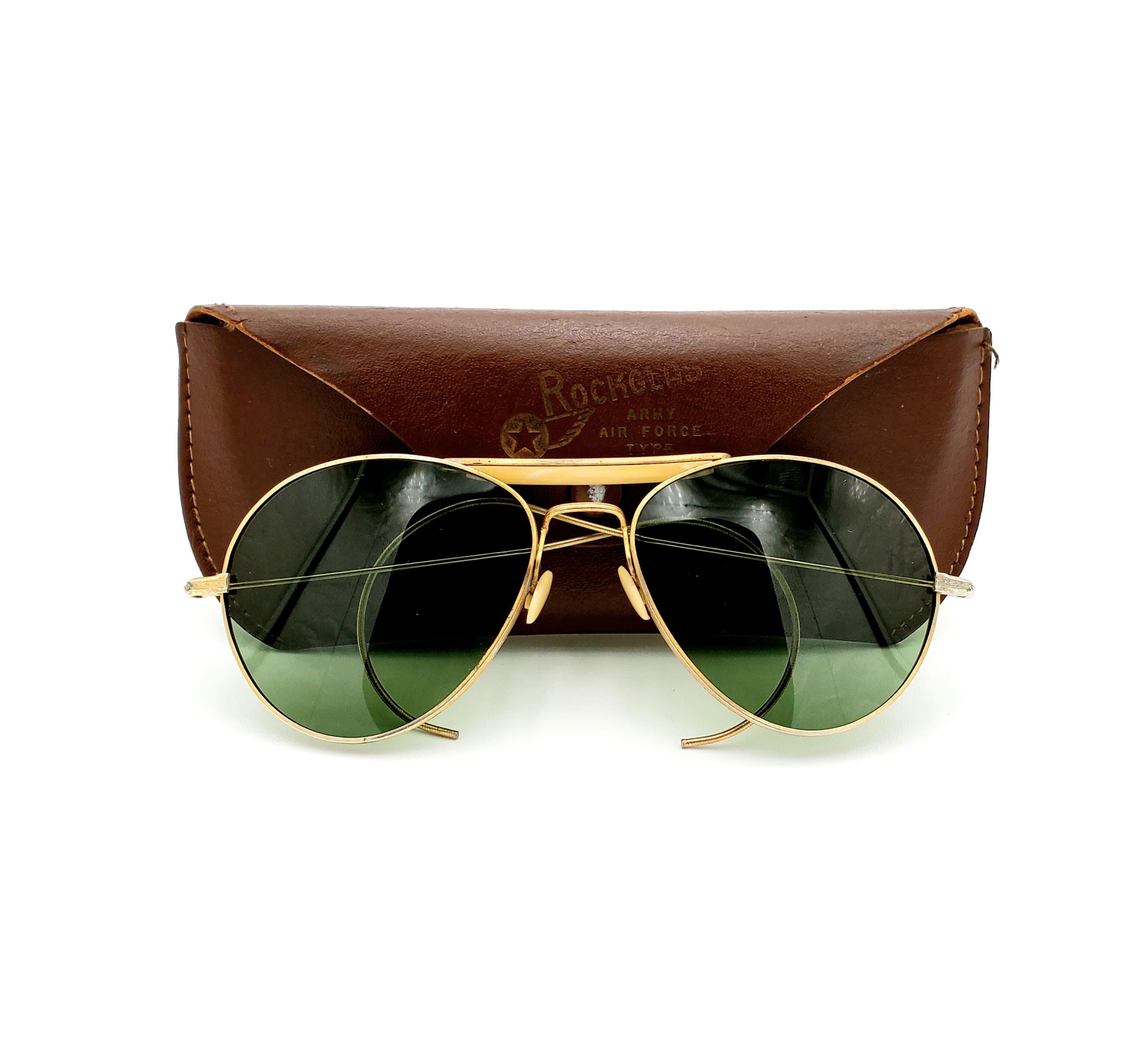 Military Avatar Glasses Vintage Sunglasses 80s, Type Pilot/army - Main Image