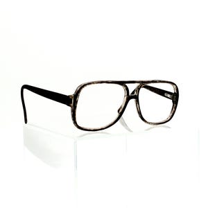 Vintage 70&#39;s-80&#39;s Gray Aviator Eyeglasses Frames