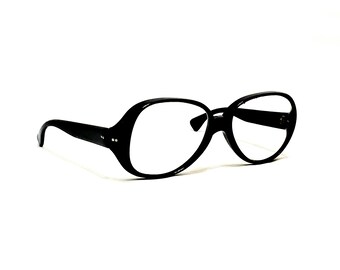 60s Cool Ray Sunglasses, Vintage Yellow Celluloid Oversized  display picture 3