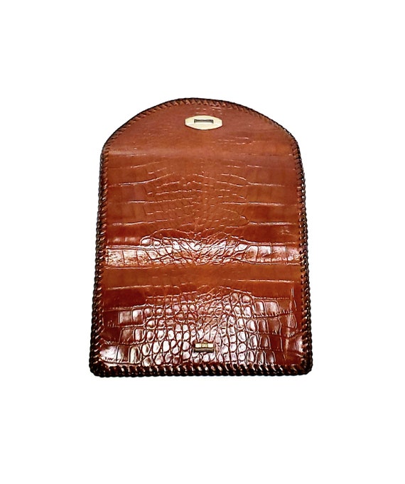 Vintage 70's-80's Reptile Skin Leather Wallet - image 8