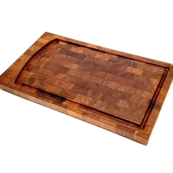 Teak Cutting Board Etsy
