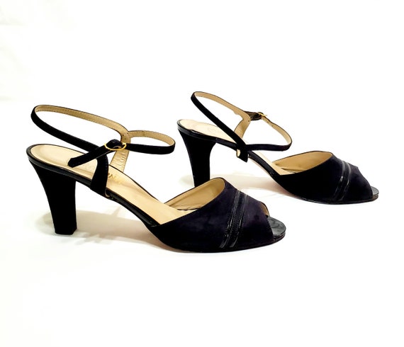 Vintage 70's Miramonte Size 8.5 Suede & Leather B… - image 2