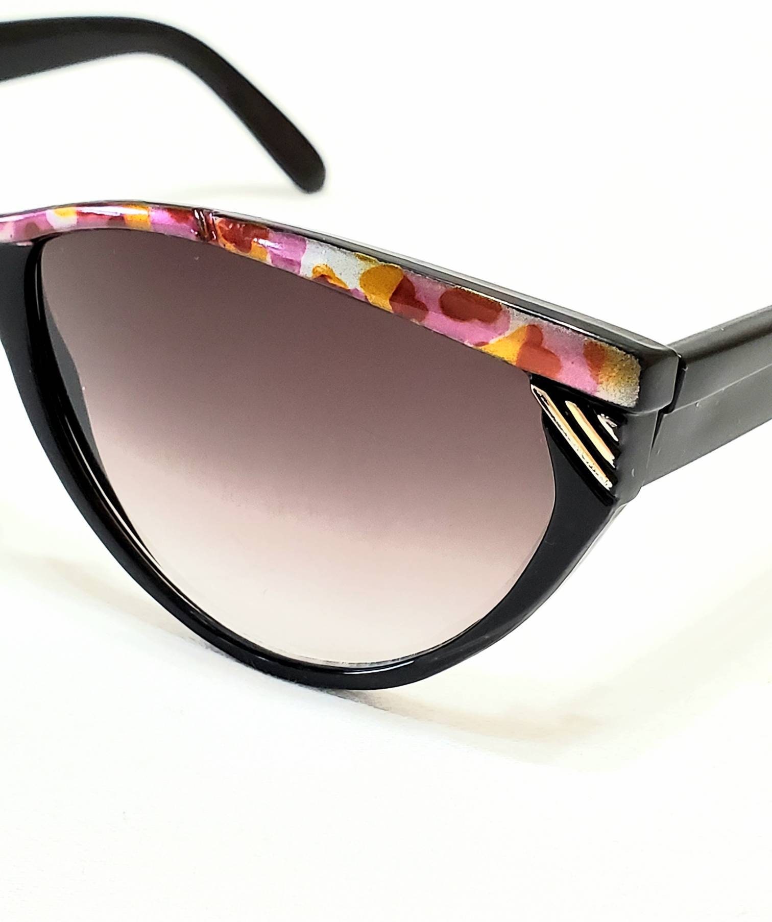 Vintage 80's 90's Sunglasses Made in Taiwan Eyewear Etsy