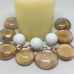 Morganite Stud Earrings