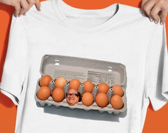 Camiseta unisex divertida con meme de cartón de huevos de Danny DeVito - Camiseta - Camiseta gráfica - Camiseta