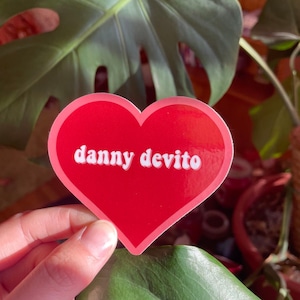 Adesivo Coração Danny DeVito