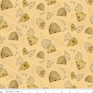 Riley Blake Bees Life Beehives Honey