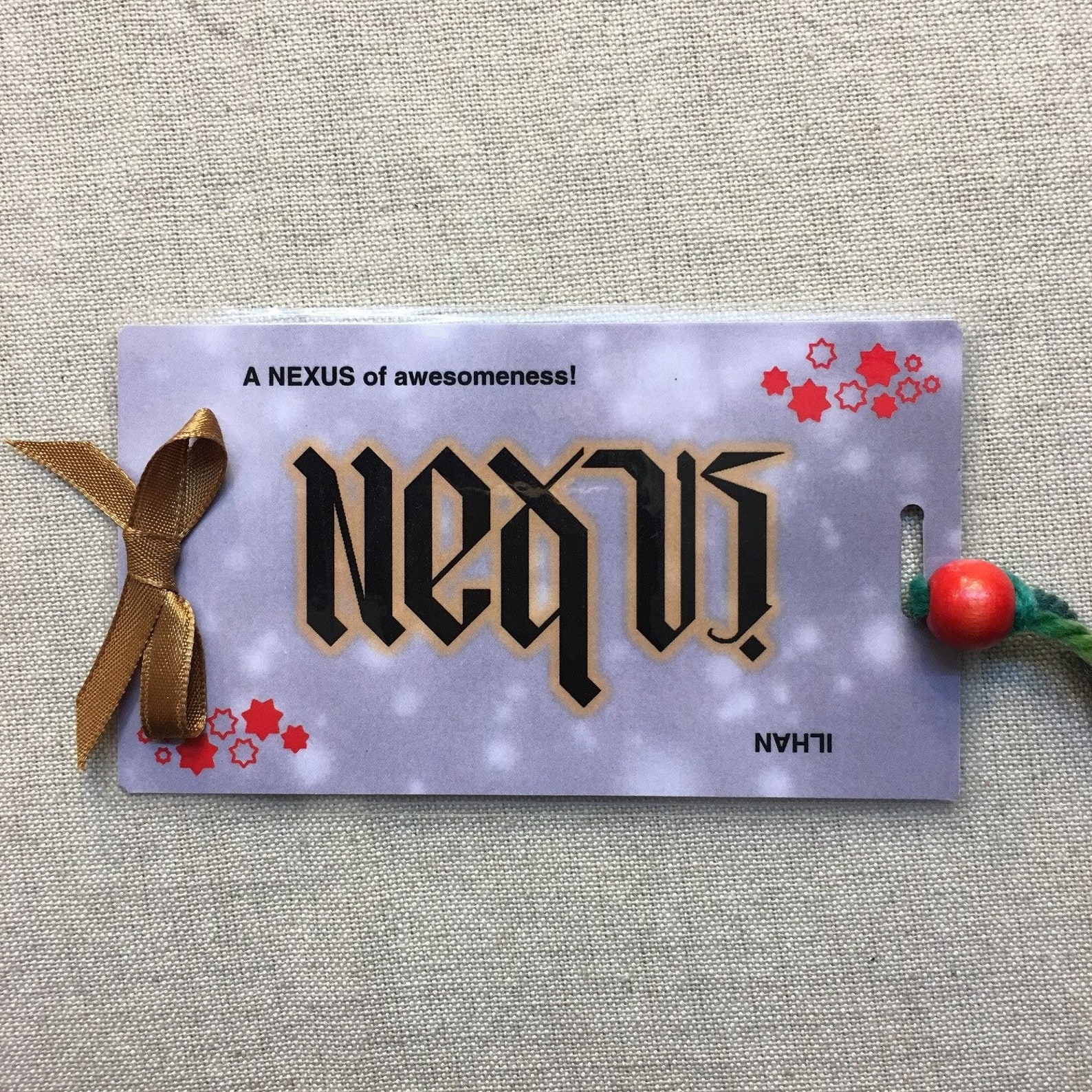 Custom Car Mirror Hanger with Your Cool Name on it also a Etsy