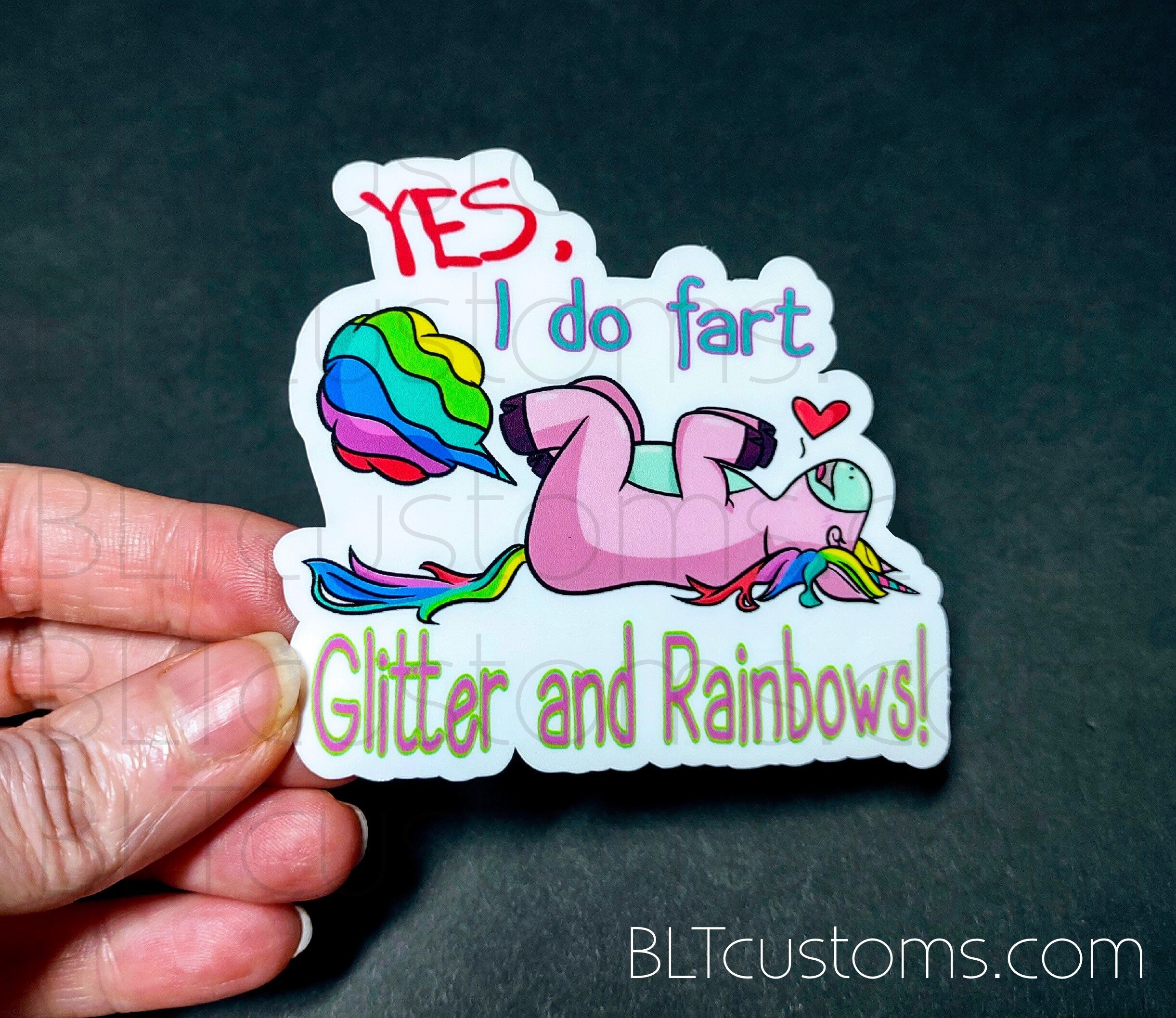 Unicorns Farting Rainbows And Glitter